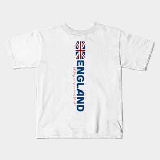 England English Soccer UK United Kingdom Great Britain Kids T-Shirt